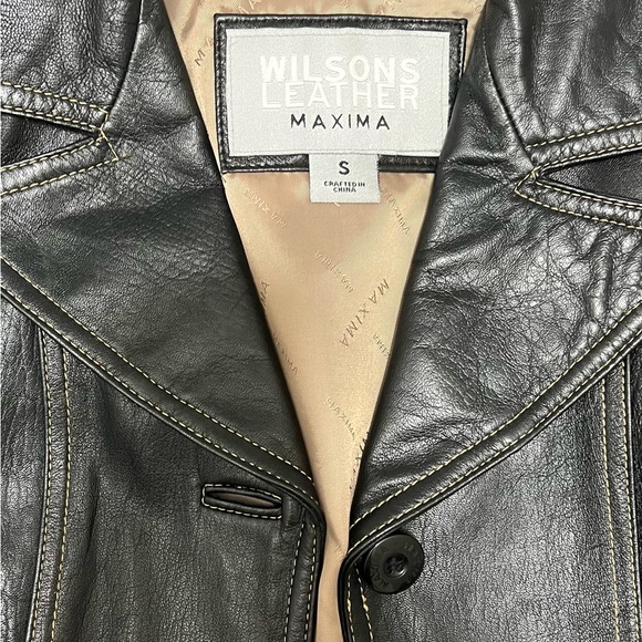 Vintage Wilson’s leather jacket - Picture 3 of 3